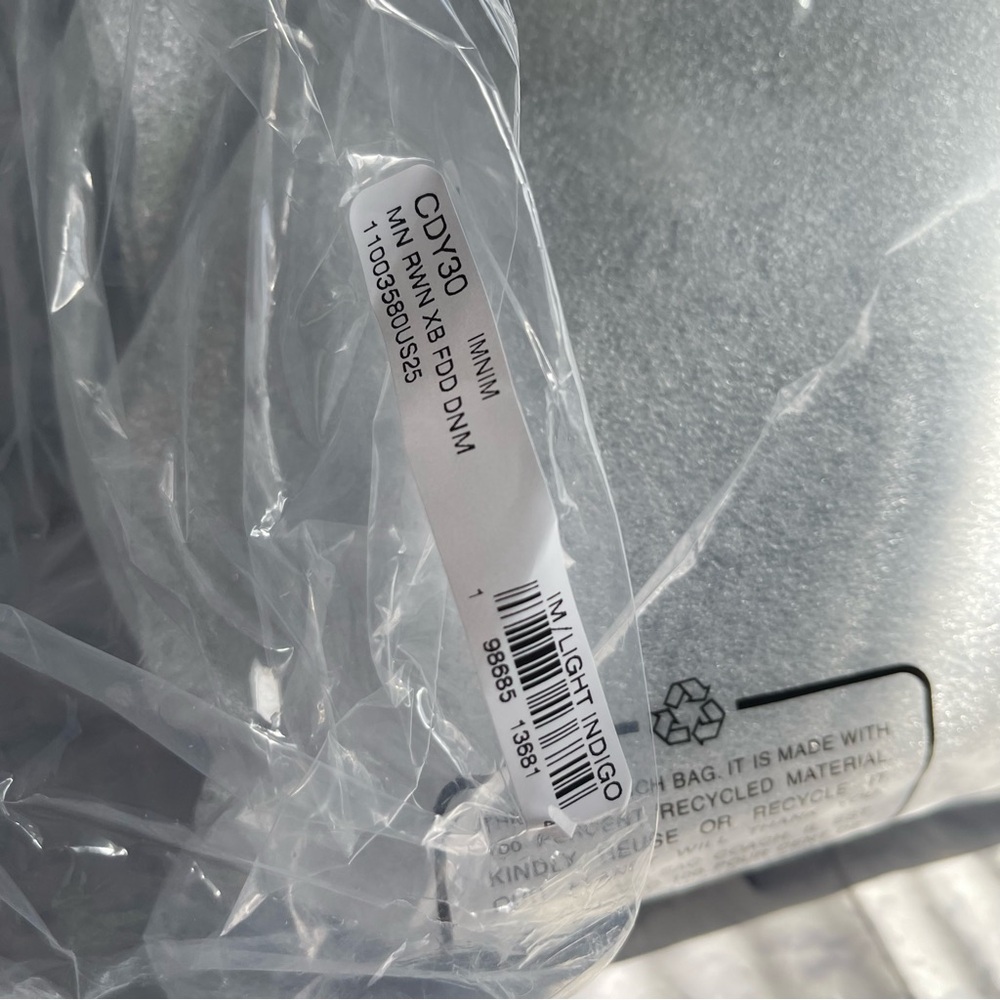 NWT Coach Mini Rowan Loved Denim Satchel Bag - Picture 5 of 9